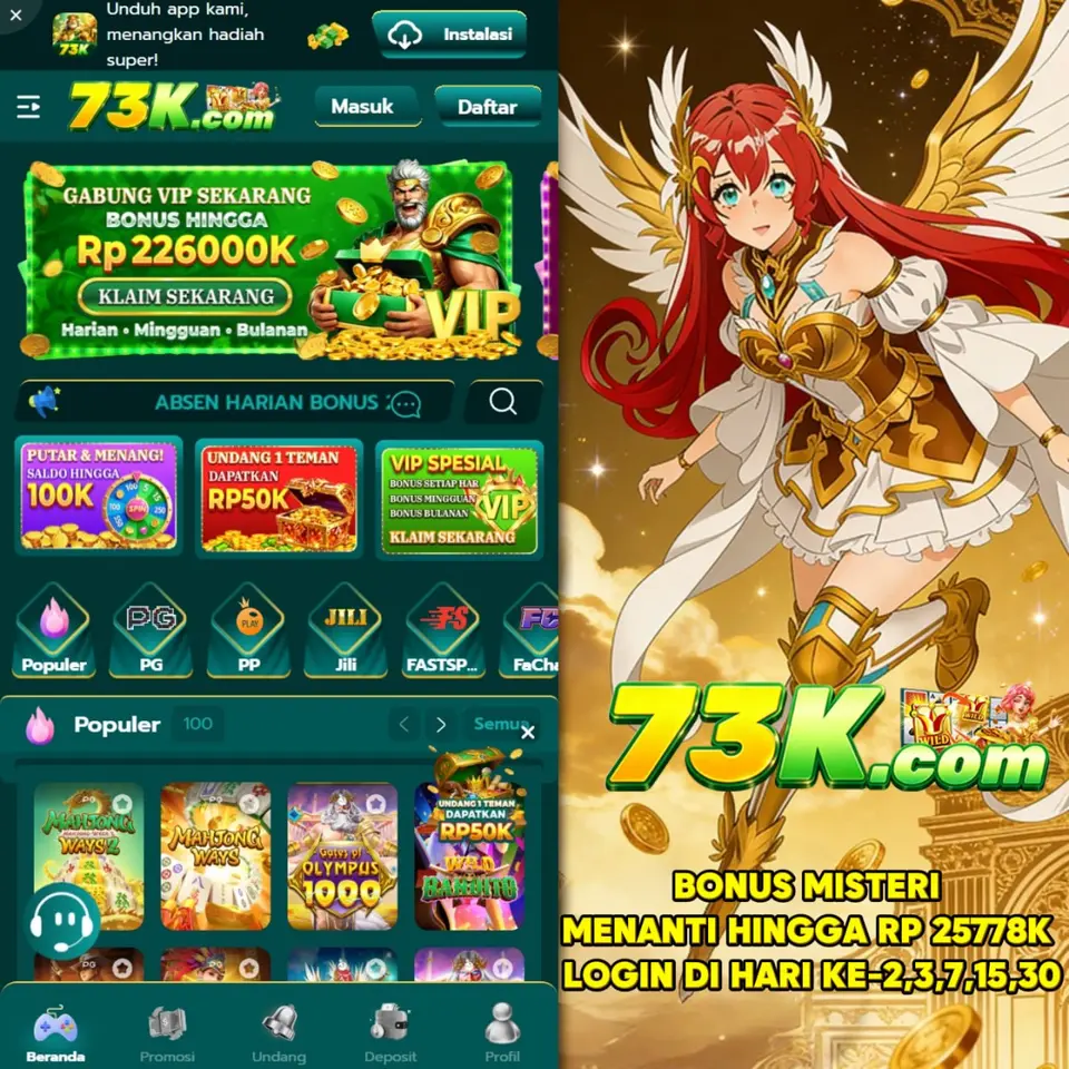 73k APK Resmi Unduh